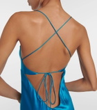 The Sei Silk satin gown