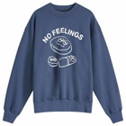 No Problemo Men's Hard Feelings Crew Sweatshirt in Navy