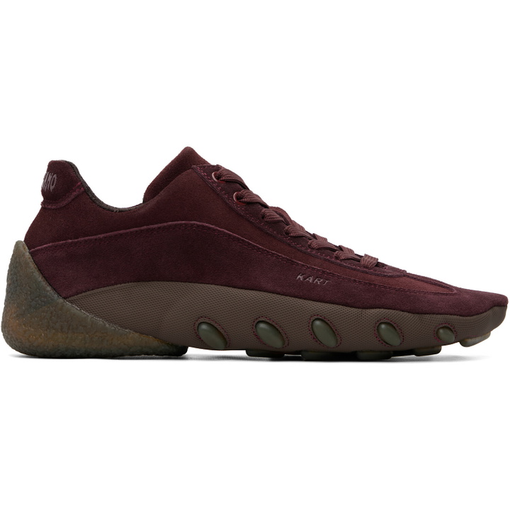 Photo: Magliano Burgundy Kart Sneakers