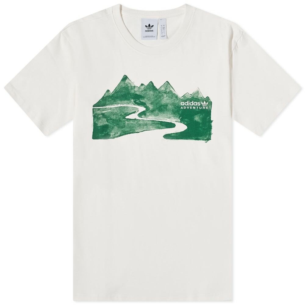 Photo: Adidas Men's Adventure Mountain T-Shirt in Off White