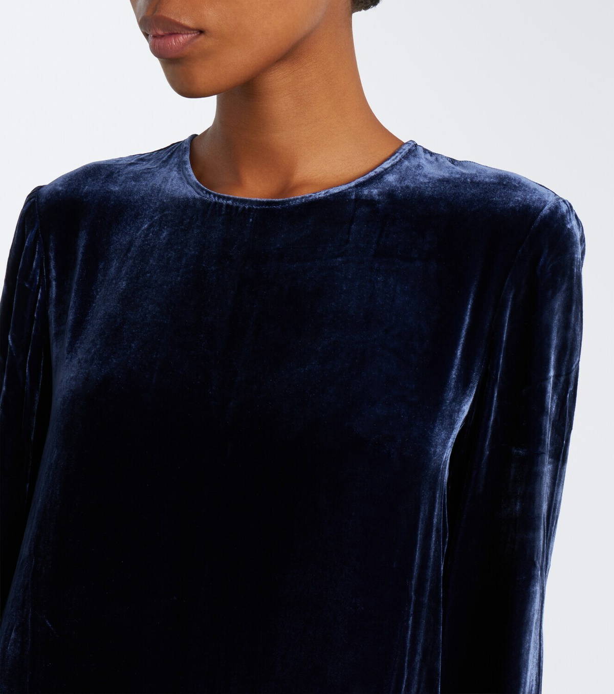 Asceno Larissa velvet minidress