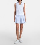 Varley Toyah striped tennis skirt