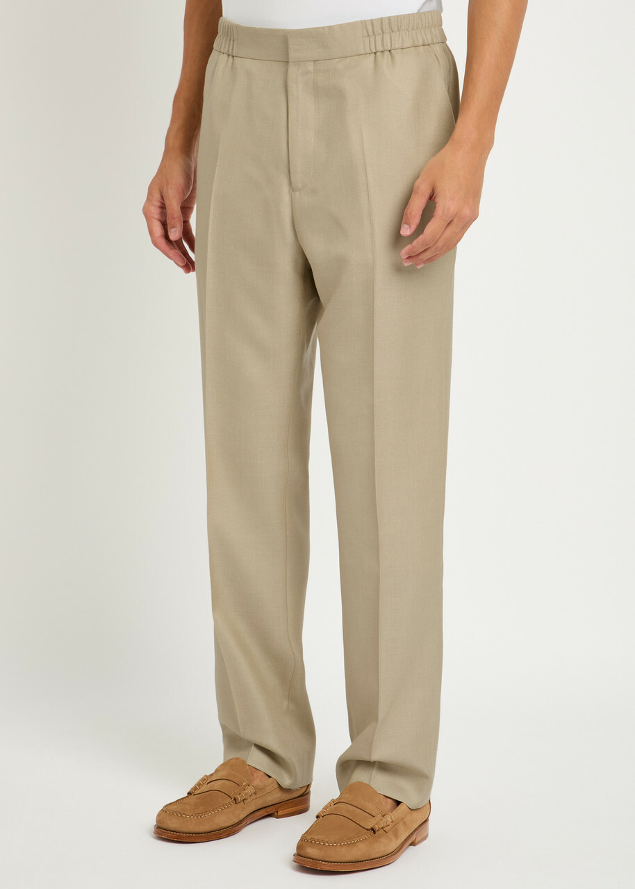 Paul Smith Wool-blend Trousers Beige