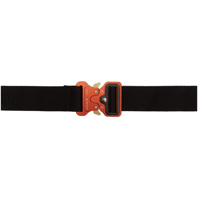 Photo: 1017 ALYX 9SM Black and Red Metal Buckle Belt