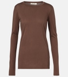 Nili Lotan Susana cotton jersey T-shirt
