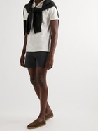 TOM FORD - Straight-Leg Faille Shorts - Black