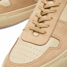 Common Projects Men's B-Ball Low Leather Sneakers in Nude