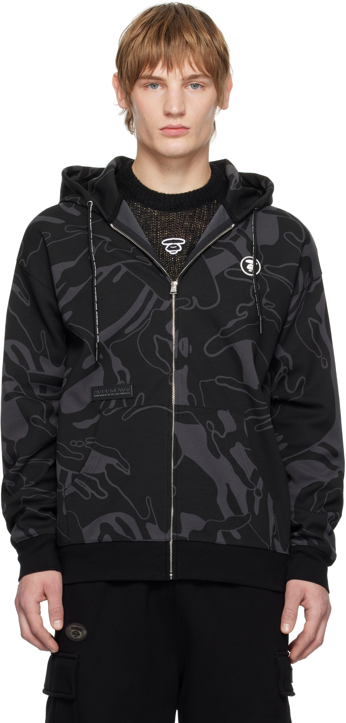 Aape hoodie jacket online