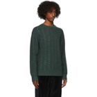 Kenzo Green Textured Sweater