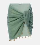 Oséree Lumière embellished beach cover-up