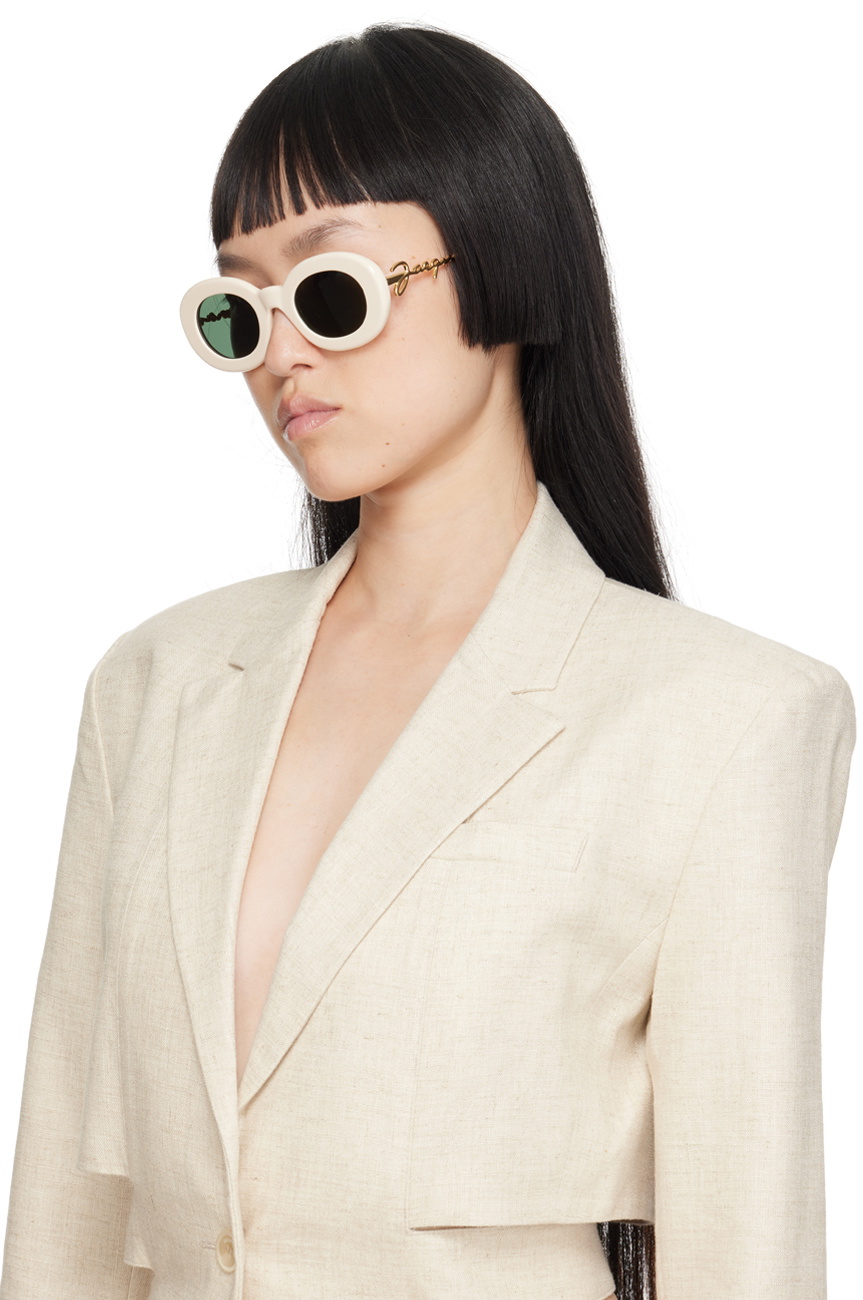 Jacquemus Off-White Le Chouchou 'Les Lunettes Pralu