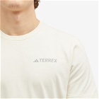 Adidas Men's TX GFX SS T230 T-Shirt in White