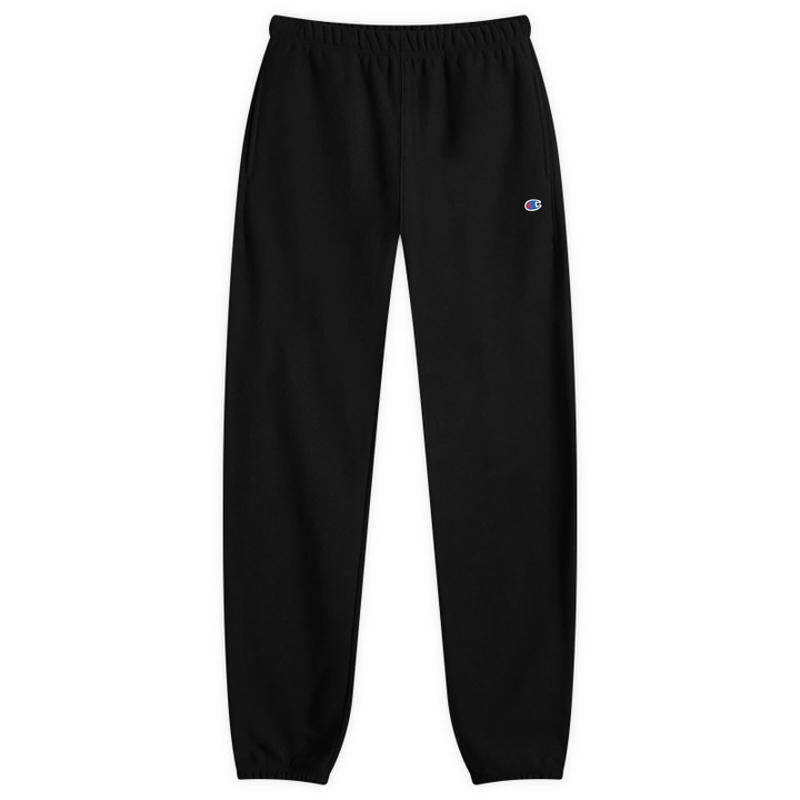 Photo: Champion Men's Classic Cuffed Sweat Pants in Black