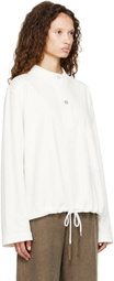Studio Nicholson Off-White Baye Polo Shirt