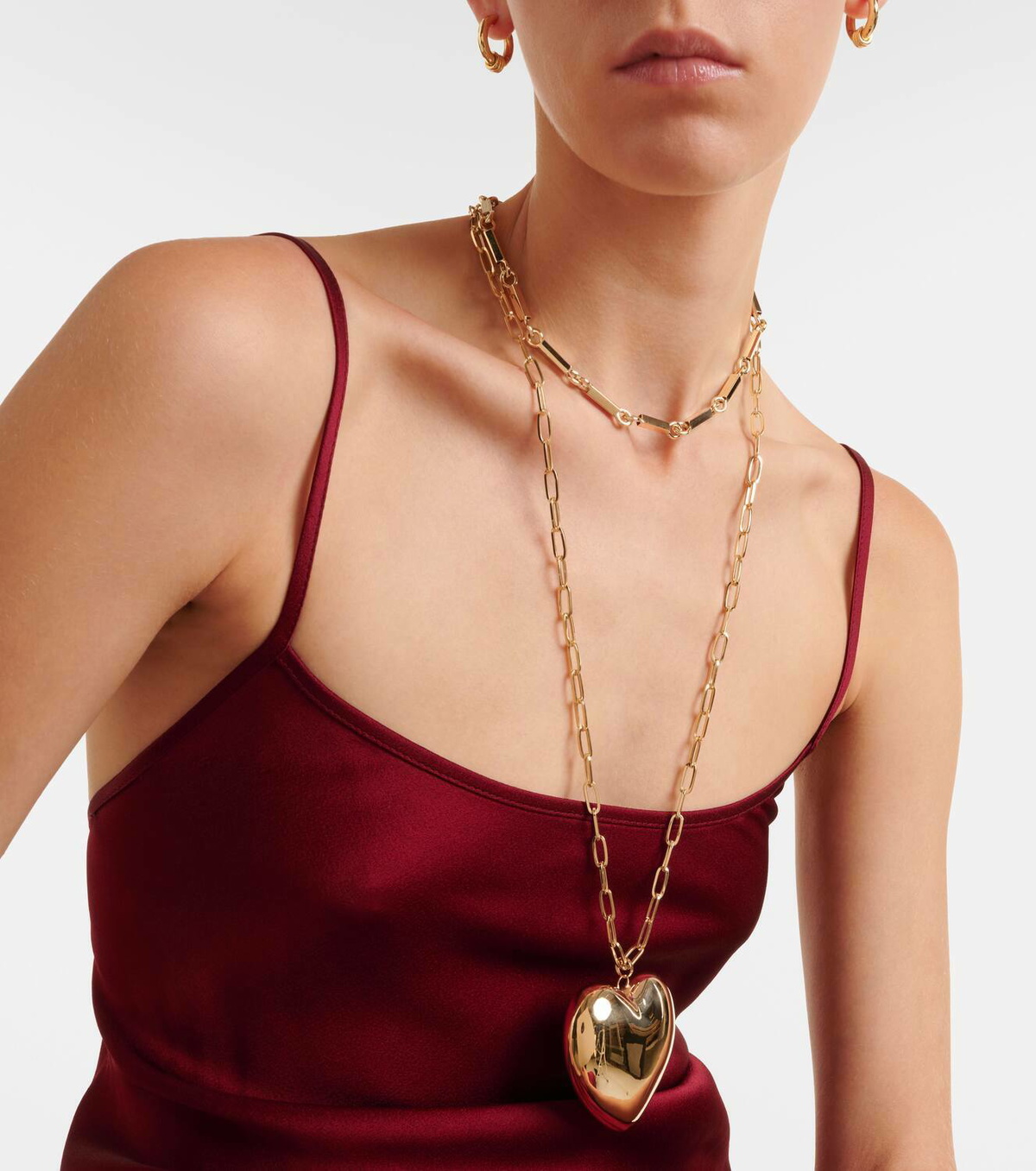 Lauren Rubinski Elliot 14kt gold chain necklace