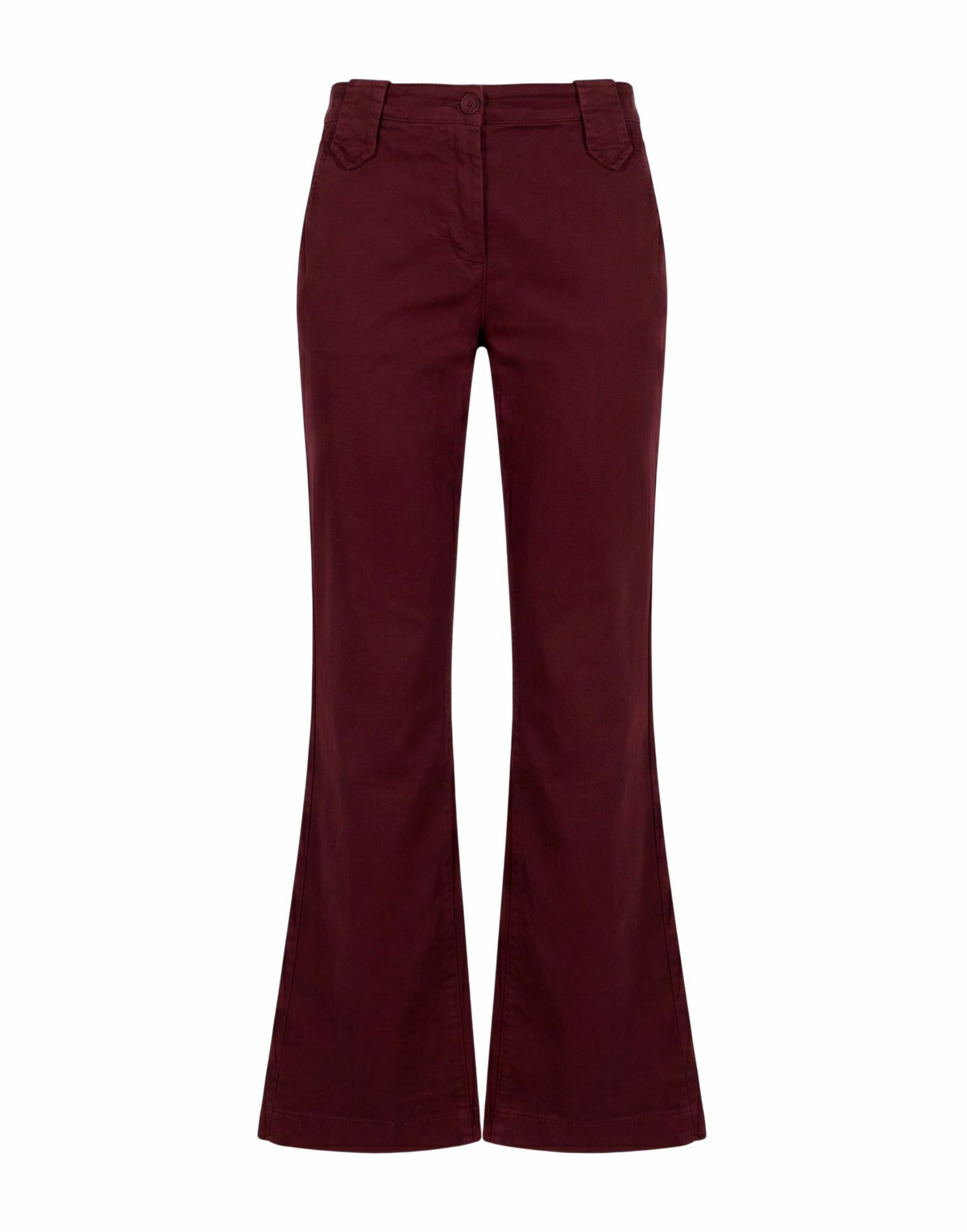 Manila Grace Womens Jeans Burgundy