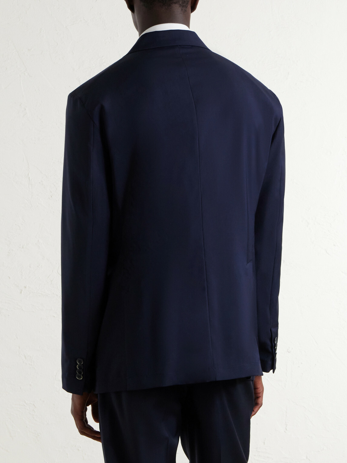 Barena - Virgin Wool Suit Jacket - Blue