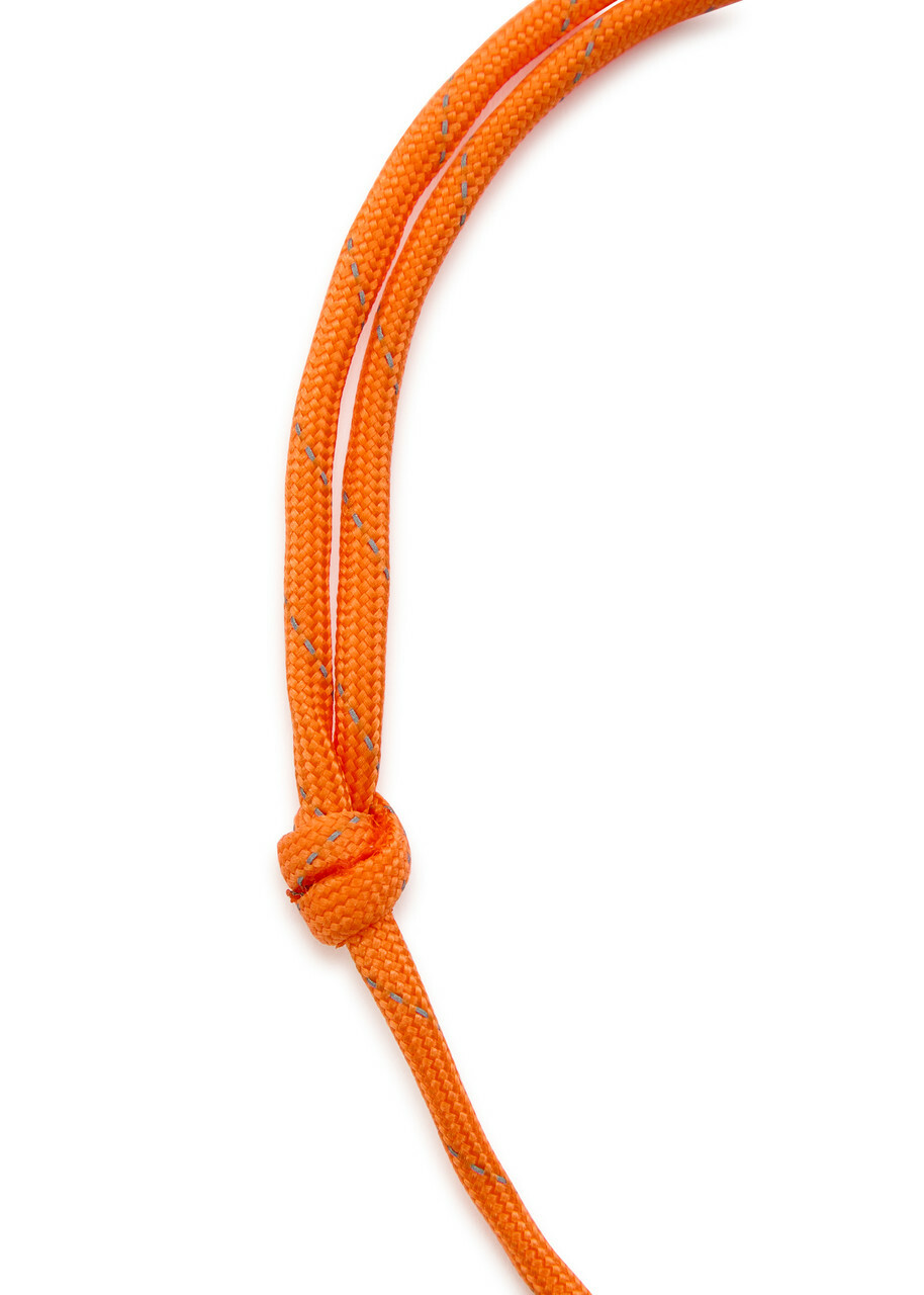 Eliou Cabo Shell Cord Necklace - Orange - One Size