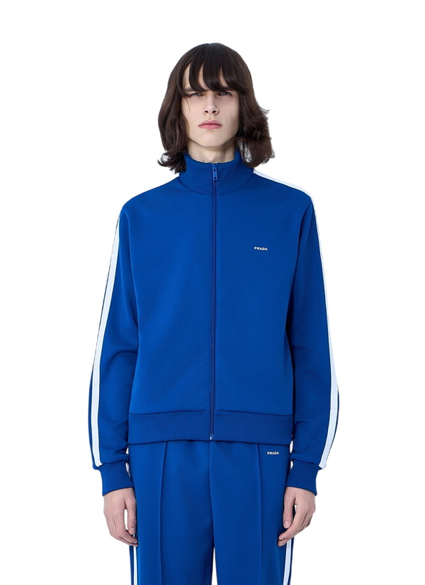 Photo: Prada Zip-Front Track Jacket