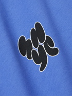 Saturdays NYC - Nimbus Logo-Print Cotton-Jersey T-Shirt - Blue
