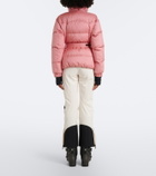 Moncler Grenoble Karshi belted down ski jacket