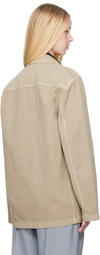 LEMAIRE Beige Workwear Blazer