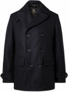 Belstaff - Milford Double-Breasted Wool-Blend Coat - Blue