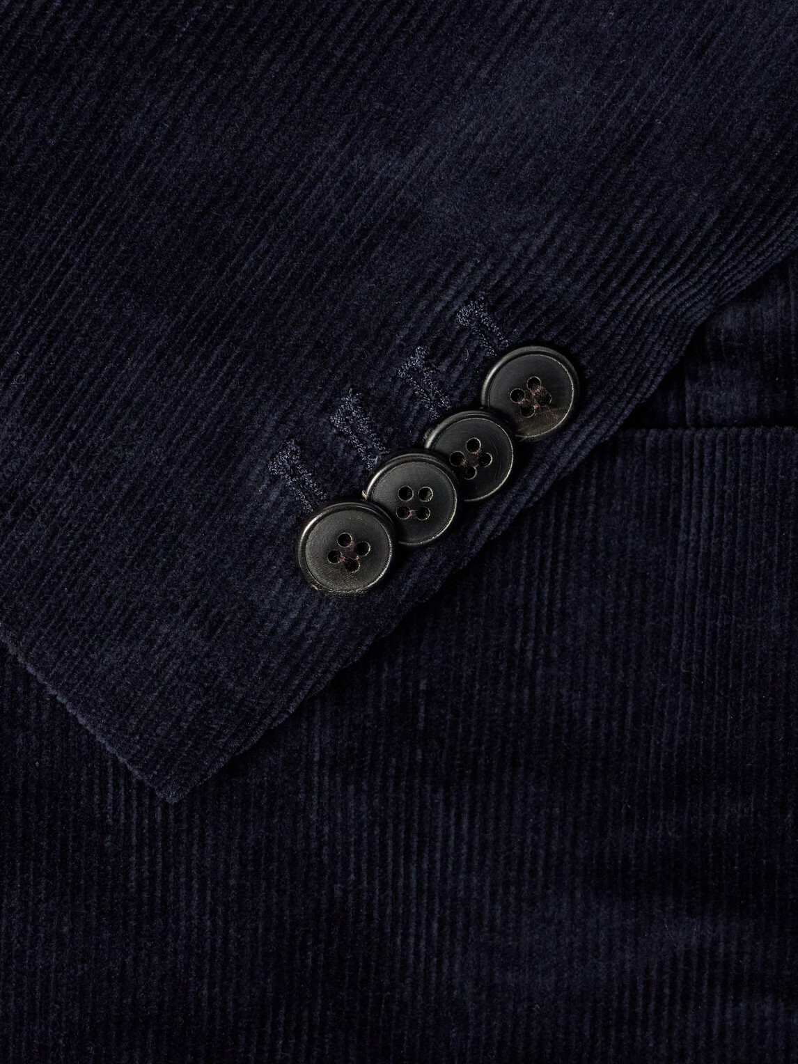 Sunspel - Cotton-Blend Corduroy Blazer - Blue