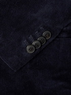 Sunspel - Cotton-Blend Corduroy Blazer - Blue