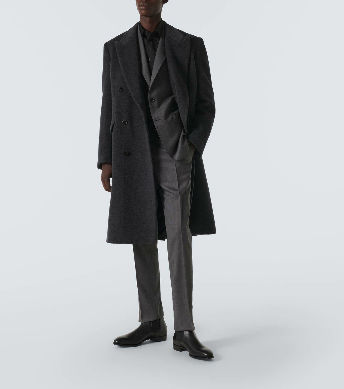 George Cleverley Jason leather Chelsea boots