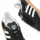 Adidas Gazelle Indoor in Core Black/White/Gum