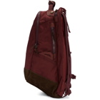 Visvim Burgundy Ballistic 20L Backpack