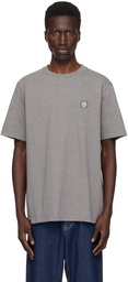 Maison Kitsuné Gray Bold Fox Head T-Shirt