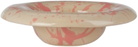 BOMBAC Off-White & Pink Splatter Big Bowl