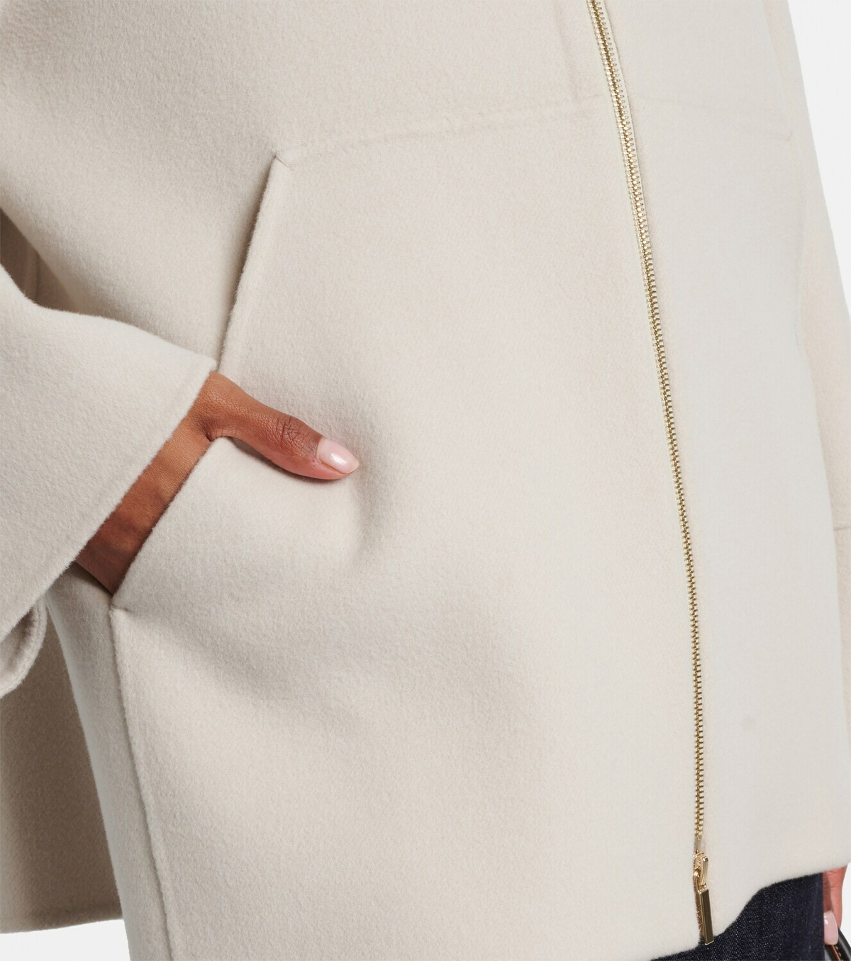 'S Max Mara Romino virgin wool zip-up hoodie
