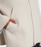 'S Max Mara Romino virgin wool zip-up hoodie