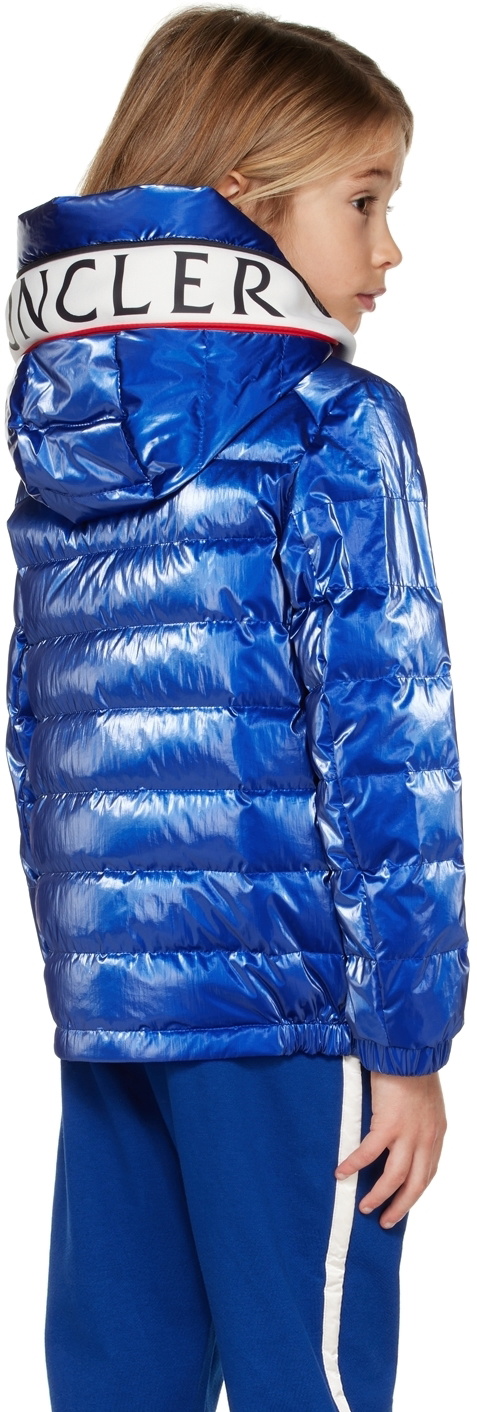 Moncler Enfant Kids Blue Akinari Down Jacket