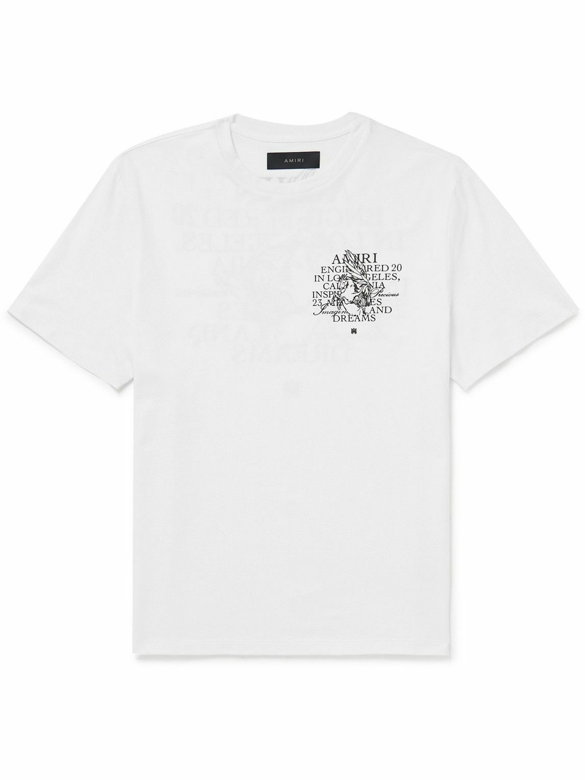 Tシャツ・カットソー Amiri White Cotton T-Shirt 23730359_53688550_600.jpg