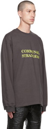 Song for the Mute Gray 'Communal Strangers' Sweatshirt