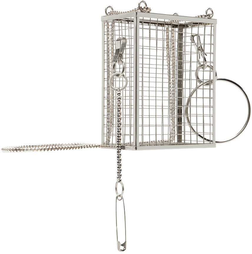 Martine Ali Silver Gunnar Topless Tote