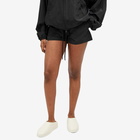 Fear of God ESSENTIALS Women's Running Short in Jet Black