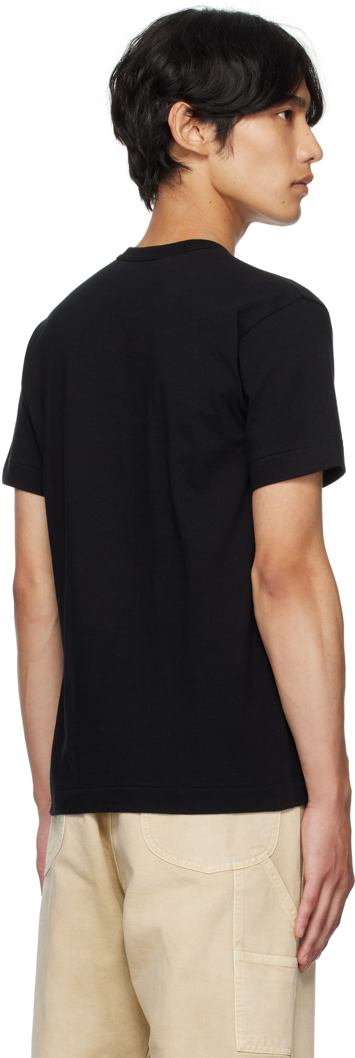 COMME des GARÇONS PLAY Black Heart Patch T-shirt