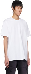 1017 ALYX 9SM White Embroidered Logo T-shirt