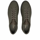 Common Projects Men's Achilles Tech Low Sneakers in Army Green