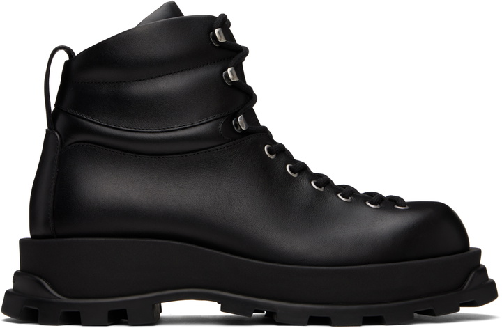 Photo: Jil Sander Black Ankle Boots