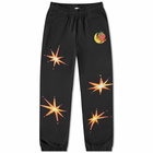 Sky High Farm Men's Printed Sweat Pants in Black