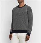 Incotex - Striped Wool Sweater - Gray