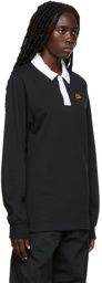 Nike Black Rugby Polo