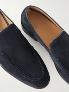 Mr P. - Venetian Suede Loafers - Blue