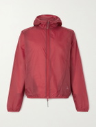 ROA - Hue Logo-Embroidered Micro Nylon-Ripstop Hooded Jacket - Red
